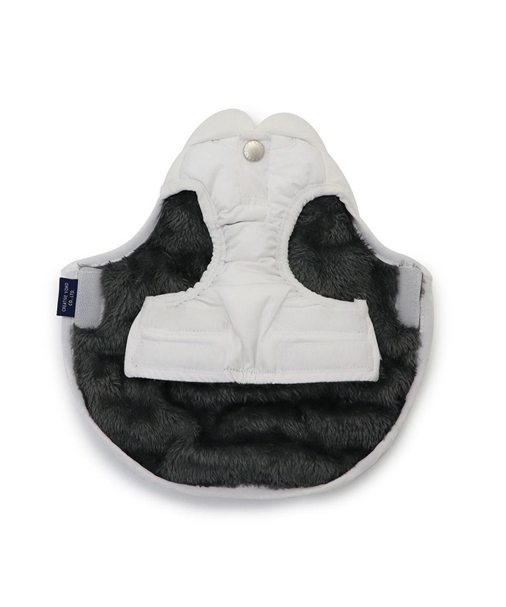 PET PARADISE J.PRESS 綿入り フライト ベスト 《ホワイト》 小型犬 