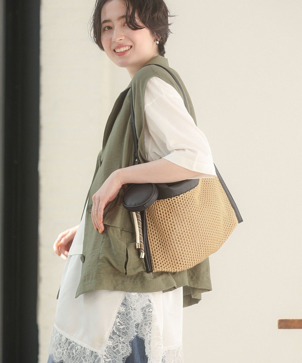 Green Parks レースドッキングＴシャツ 
