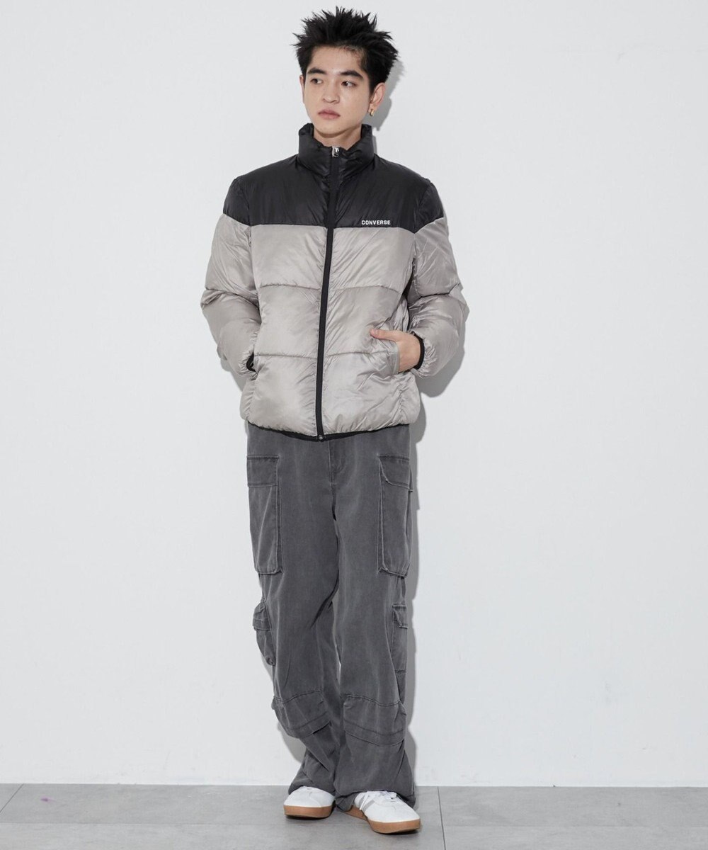 WEGO 【ユニセックス着用ITEM】CONVERSEパテッドジャケット 
