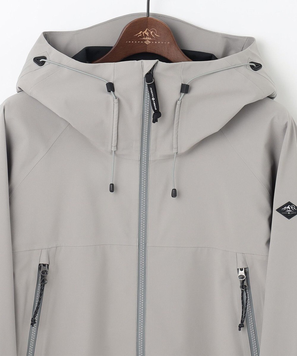 JOSEPH ABBOUD MOUNTAIN 【ECO撥水/耐水性/透湿防水素材/ストレッチ/軽量】ボイルドポリエステル3レイヤー マウンテンパーカー 