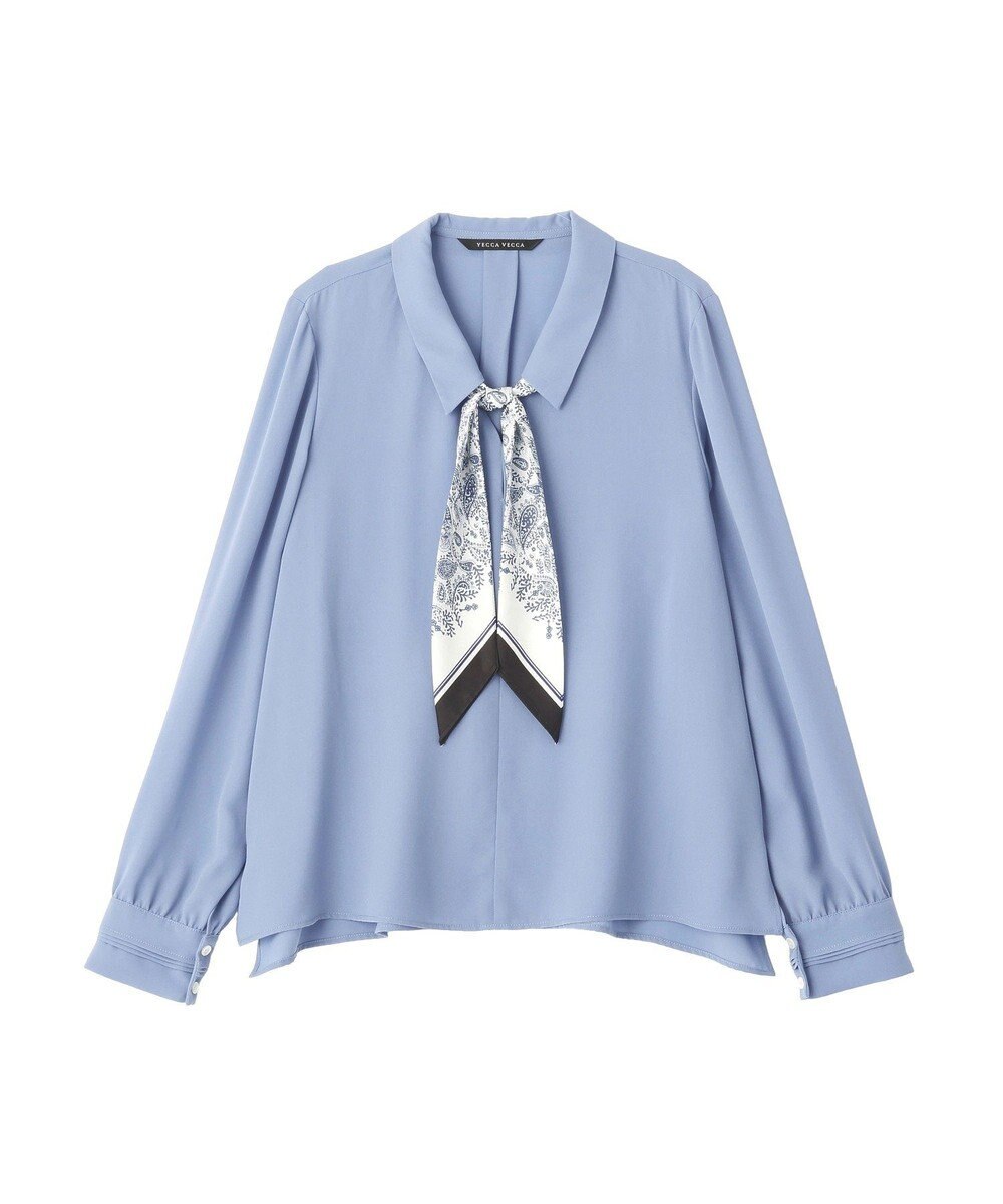 YECCA VECCA スカーフ付きブラウス 