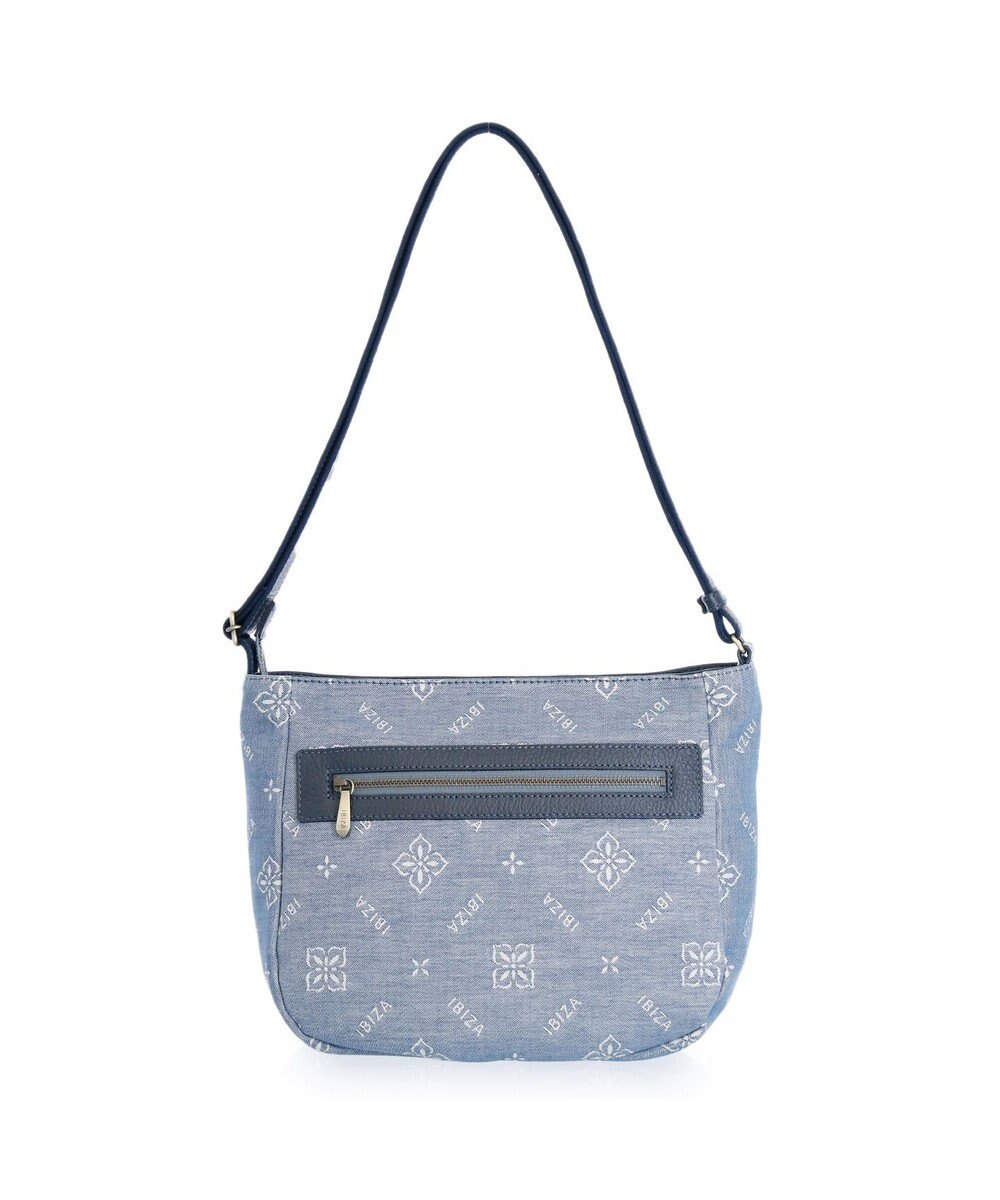 IBIZA アスール　ロゴデニム　ショルダーバッグ 