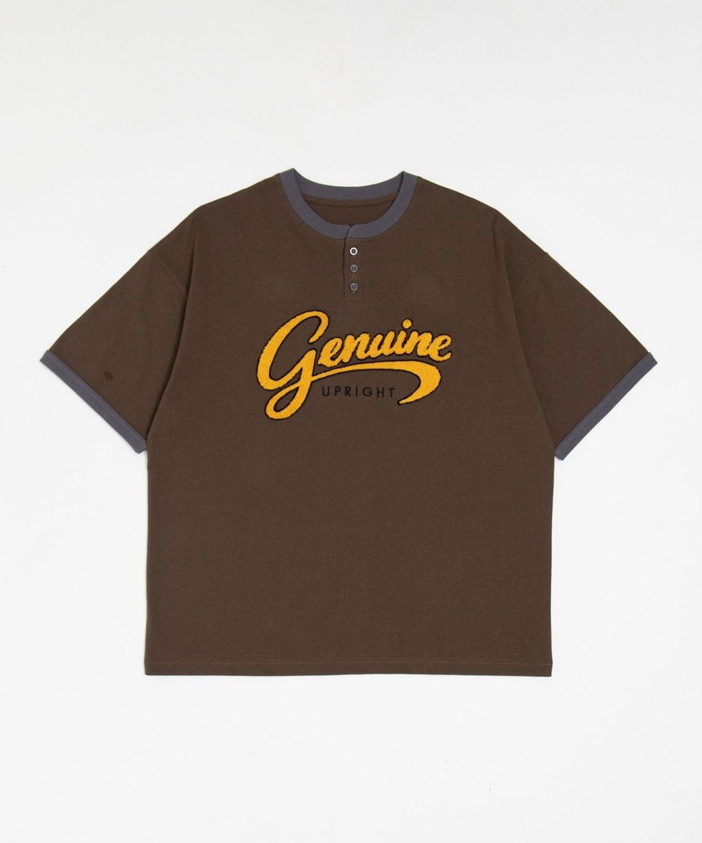 WEGO 【機能T/ユニセックス着用ITEM/MLサイズ展開】接触冷感グラフィックヘンリーBIG　T（SS） 