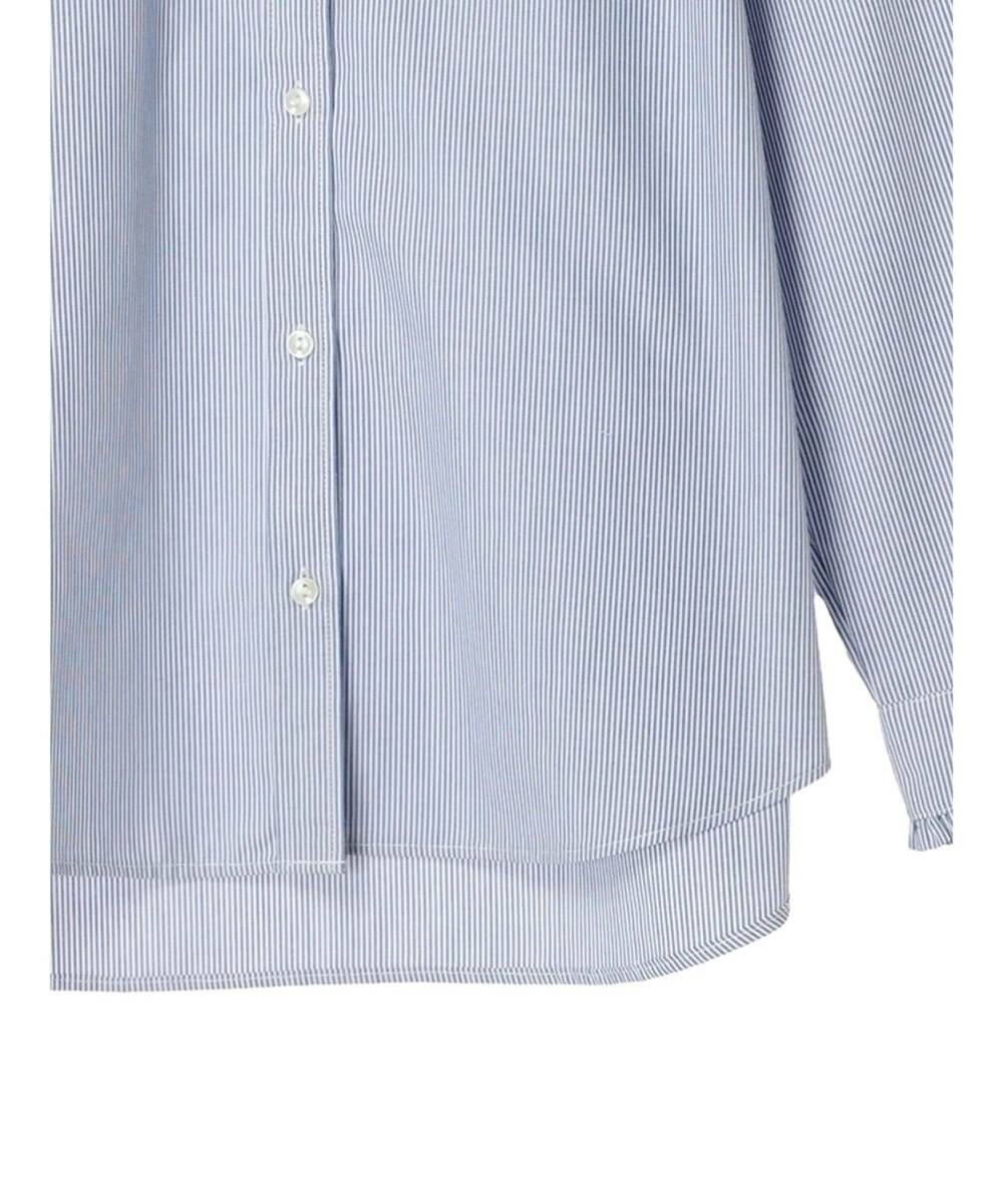 earth music&ecology スタンドフリルシャツ 