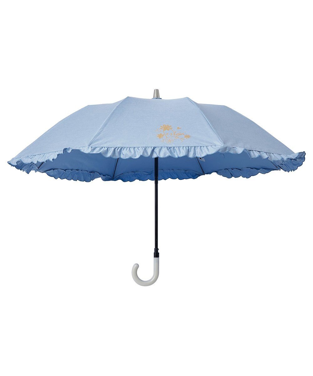 MOONBAT 【日傘】エスタ (estaa) Beauty shield折りたたみ傘フリル 