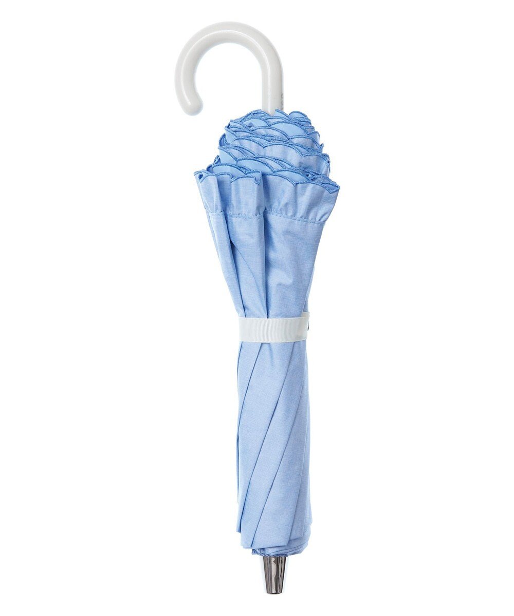 MOONBAT 【日傘】エスタ (estaa) Beauty shield折りたたみ傘フリル 