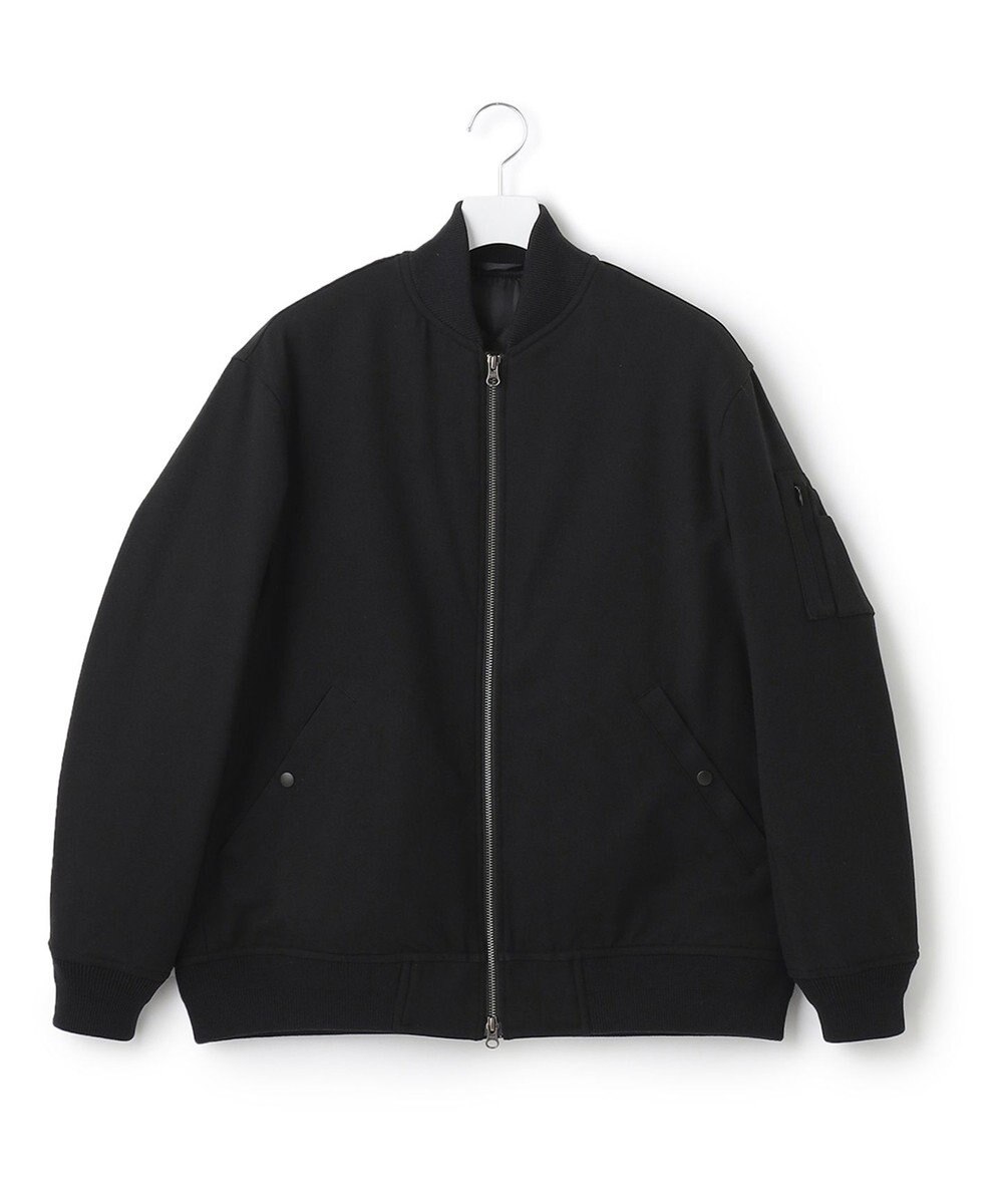 J.PRESS YORK STREET 【UNISEX】2wayストレッチ MA-1ブルゾン 