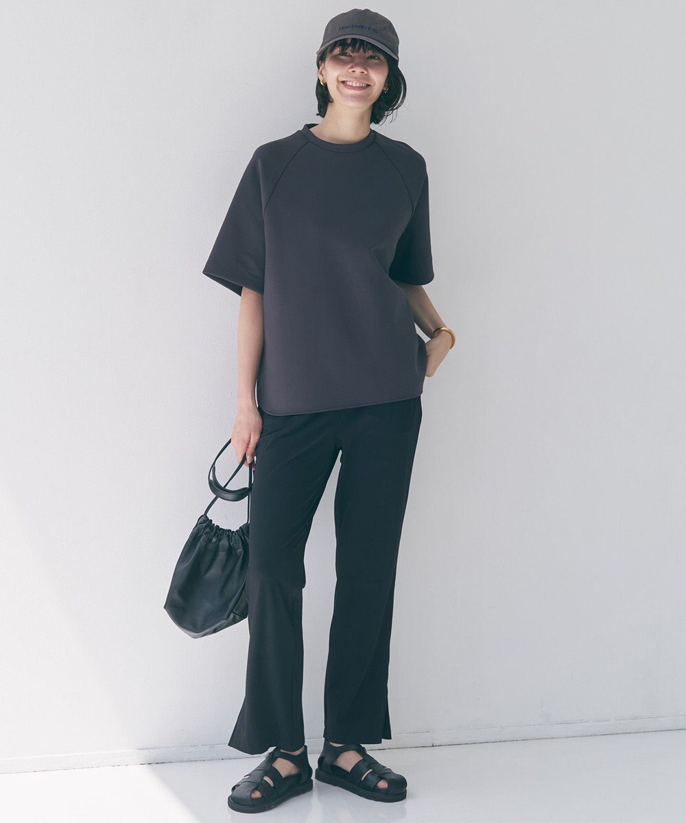 UNFILO L BEAUTY FORM JERSEY light バックZIP プルオーバー 