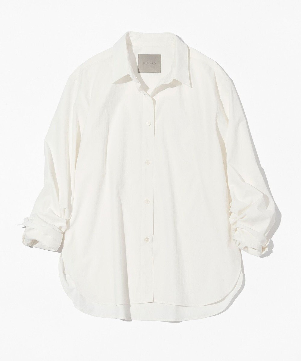 UNFILO 【MAG×スタイリストコラボ】イージーケアシャツ×ラメIラインスカート 