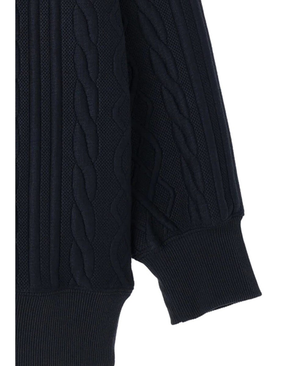 CRAFT STANDARD BOUTIQUE ケーブル柄カットパーカー1 