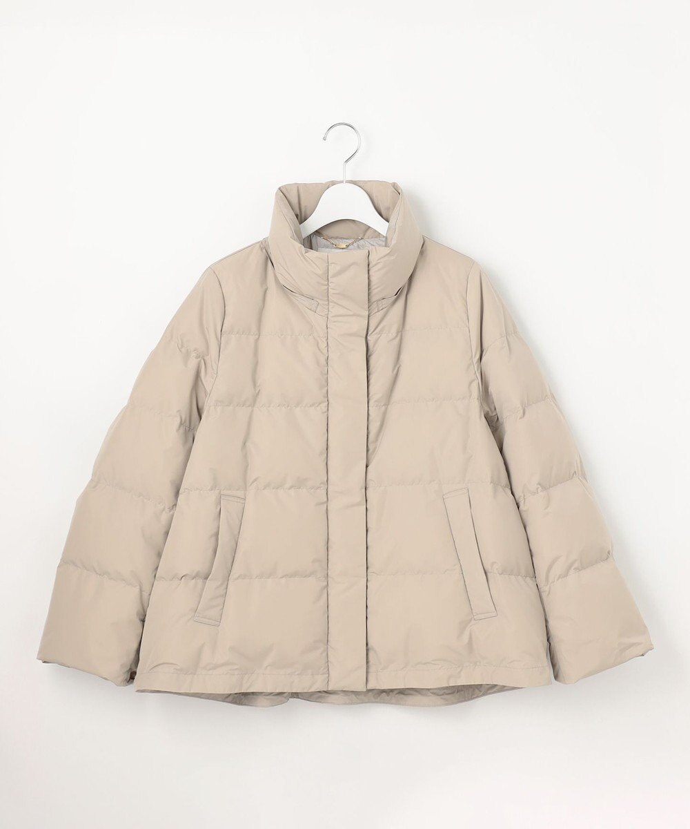 自由区 L 【洗える】マイクロタッサーダウン コート 