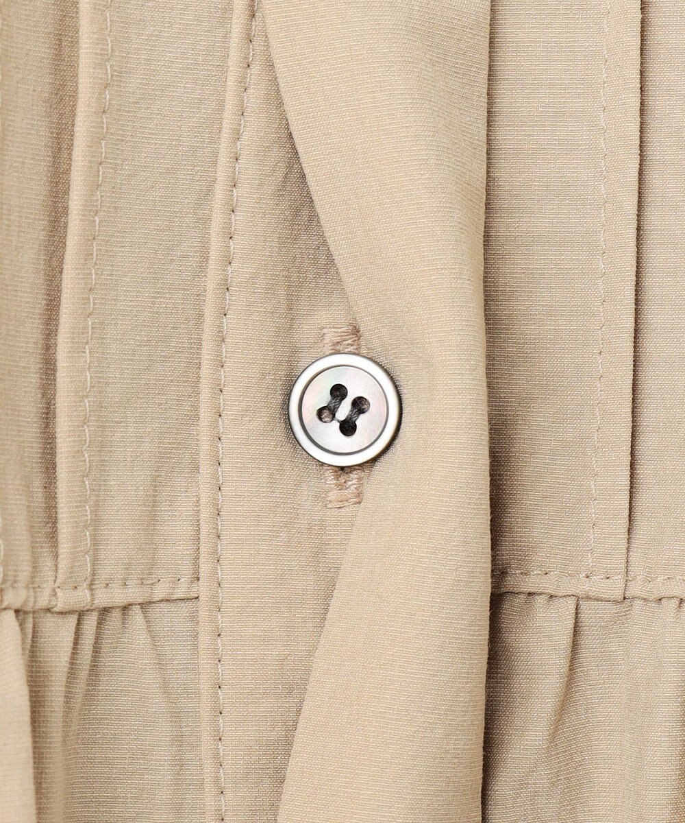 組曲 S スーパーライトストレッチティアード ブラウス 