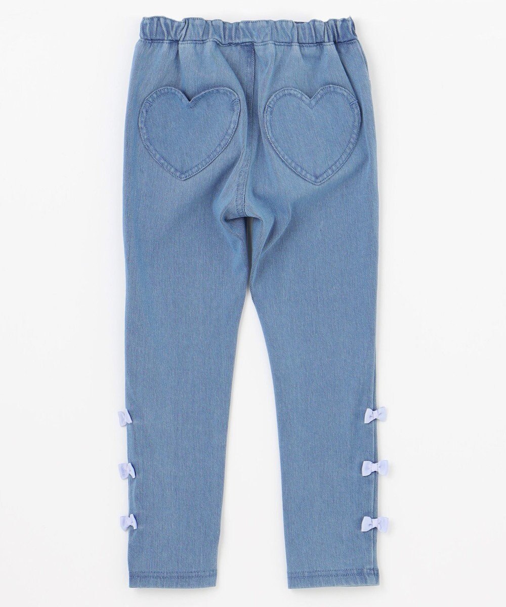 ANY KIDS カットデニム ガーリーパンツ 