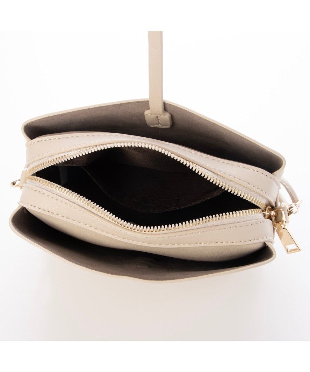 UNBILLION カシュカシュ cachecache / メタルフラップ3つ口ミニショルダー 