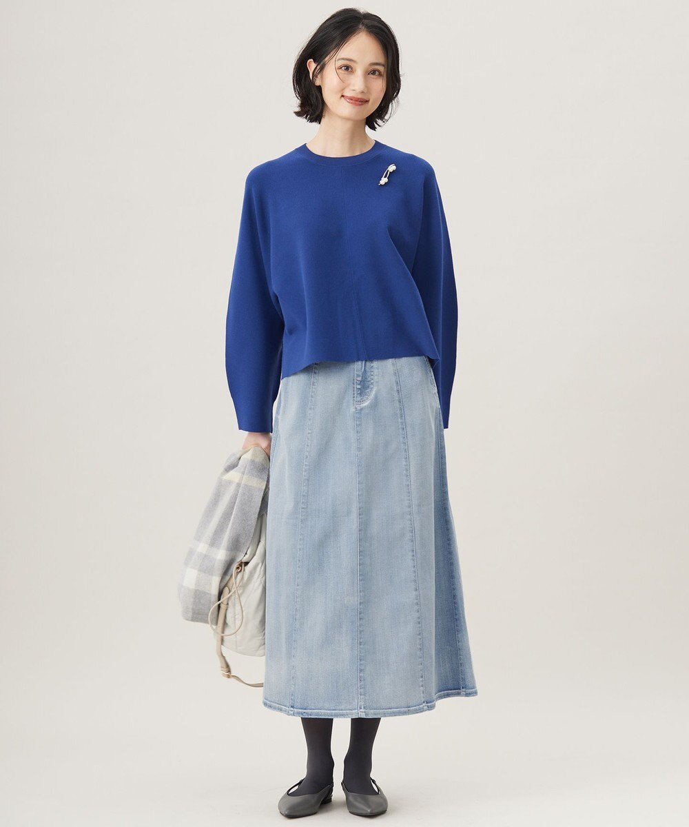 自由区 【洗える】ウスカルデニム スカート 