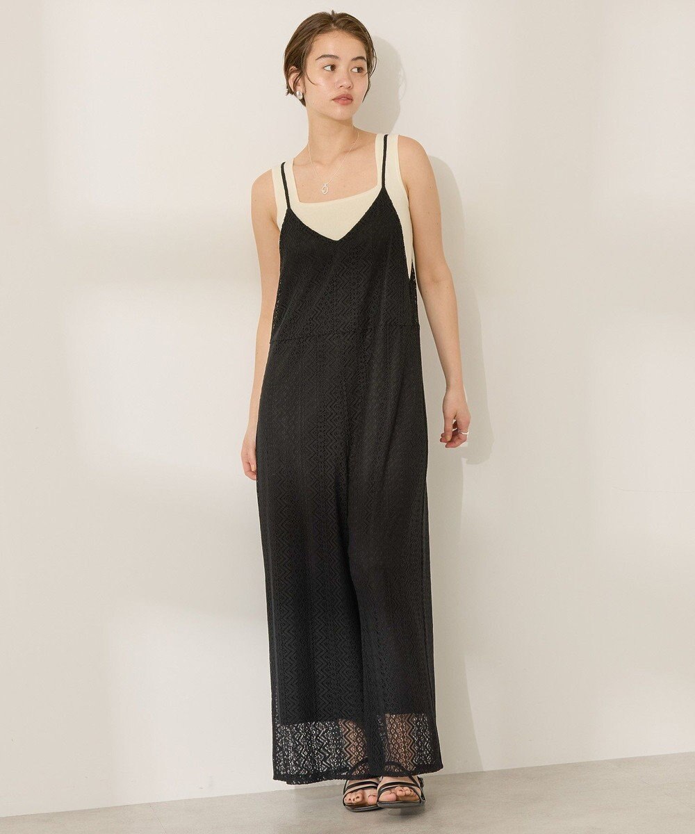 AMERICAN HOLIC レースキャミサロペット【WEB限定カラー有り】 