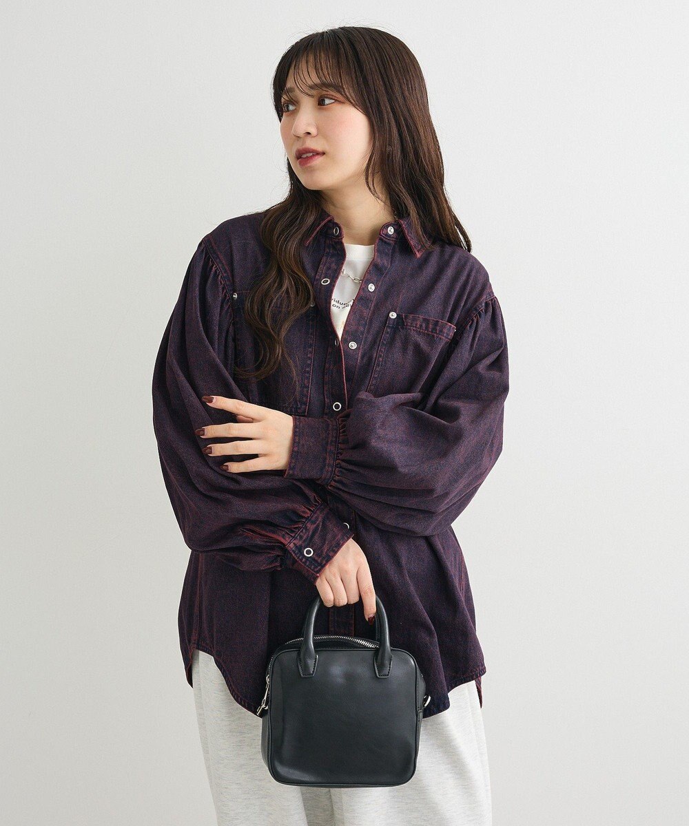 Green Parks ・ＳＵＧＡＲ　ＳＰＯＯＮ　ボリュームスリーブデニムシ 