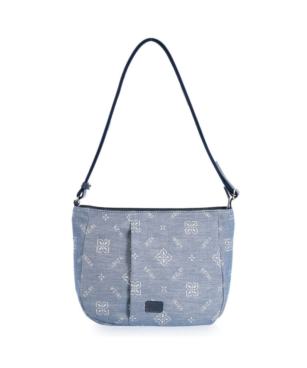IBIZA アスール　ロゴデニム　ショルダーバッグ 
