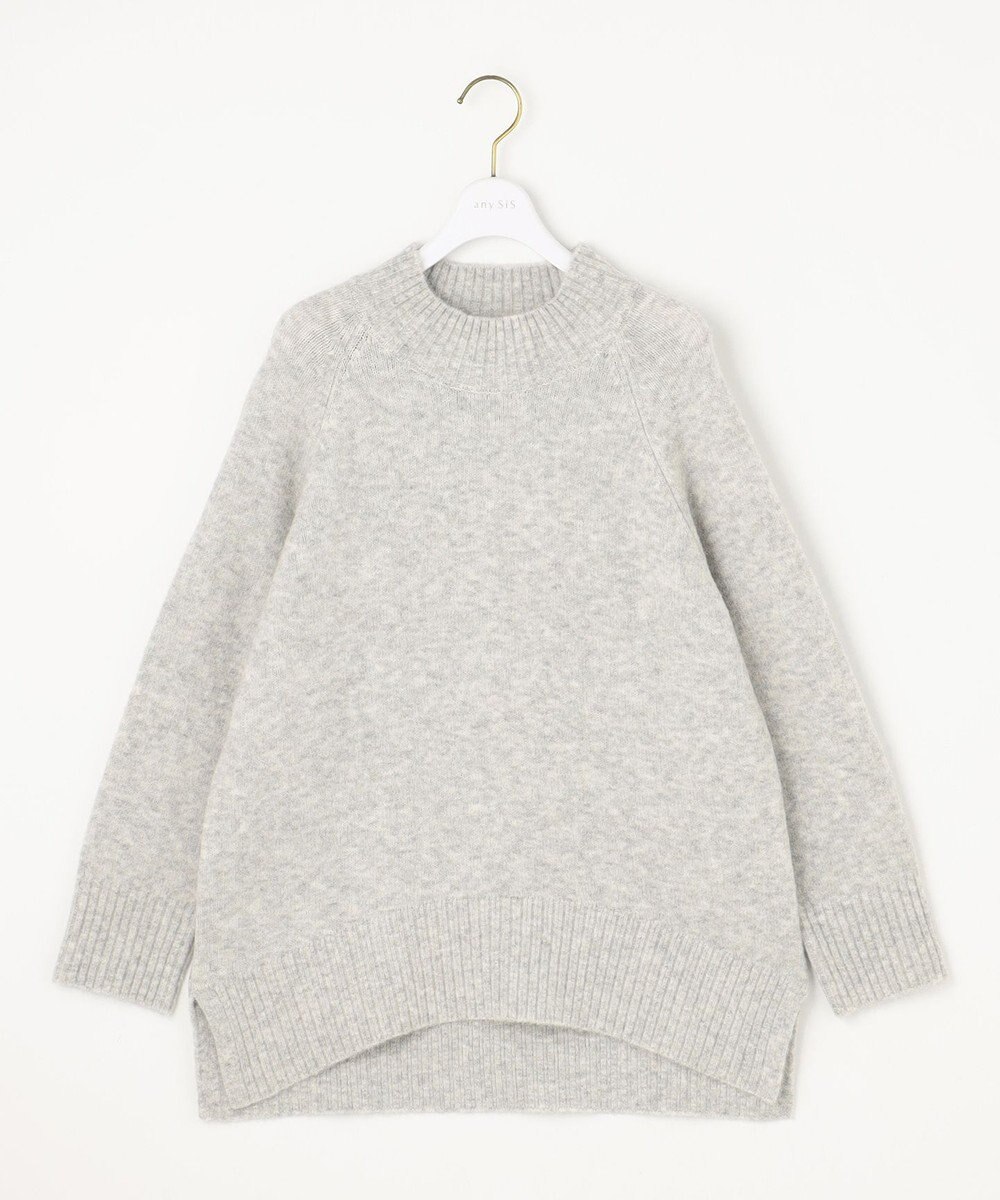 ANY SIS 【洗える】ハイネックラグラン ニット 