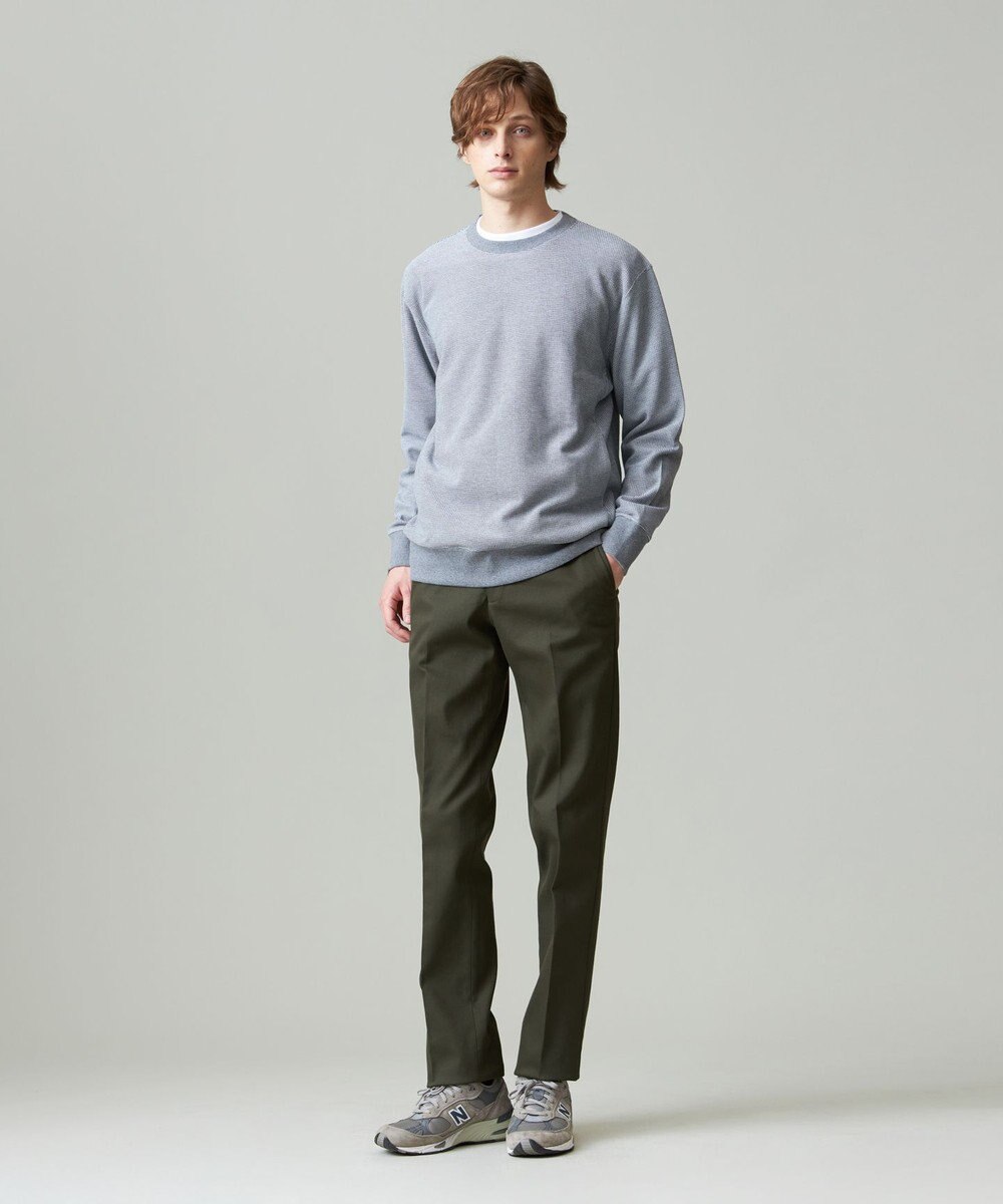 J.PRESS MEN ピースダイ トリコチンストレッチパンツ 