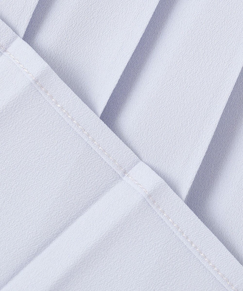 ANY SIS L 【洗える】ジョーゼットプリーツコンビ ブラウス 