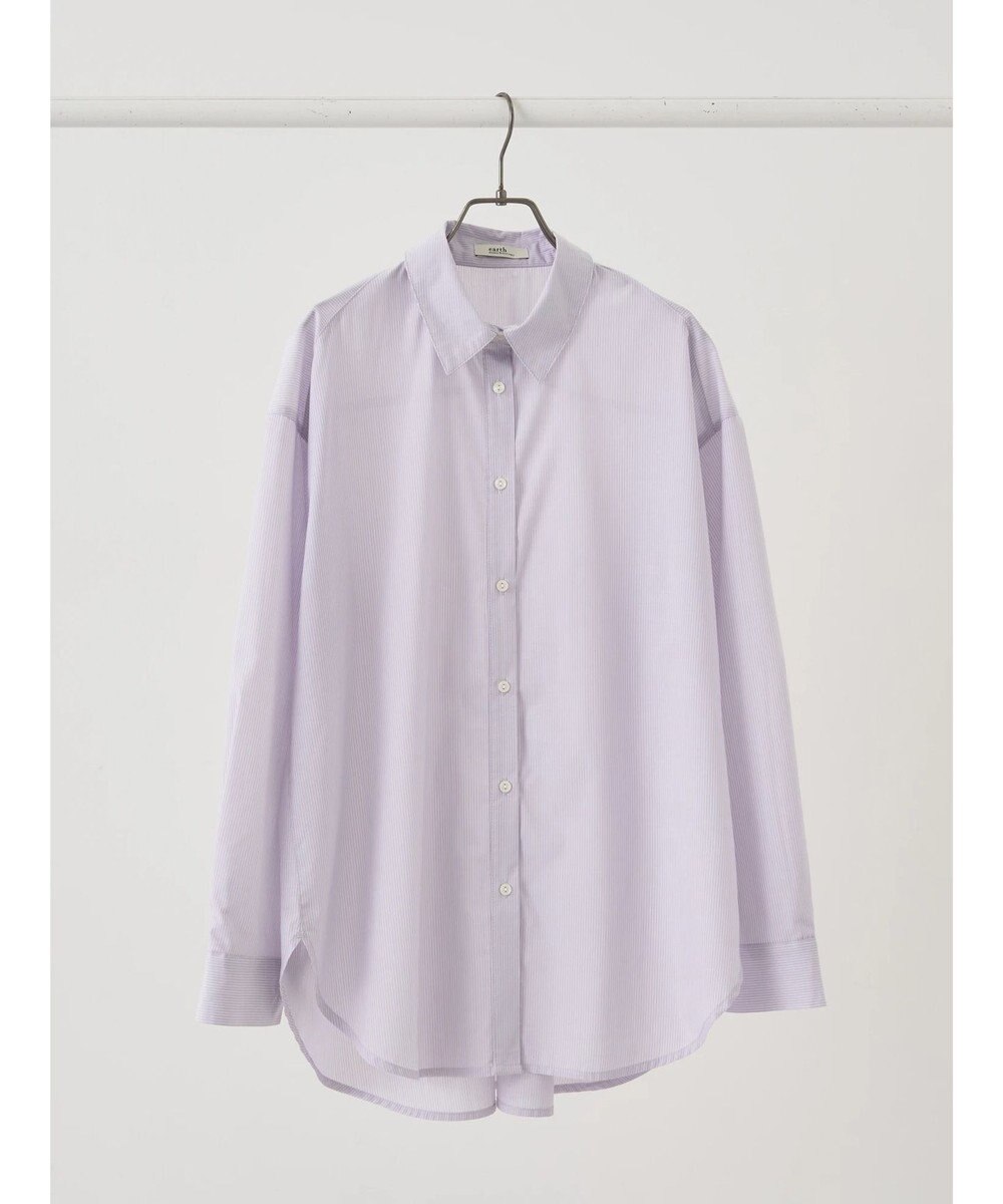 earth music&ecology ＴＲキュプラレギュラーシャツ 