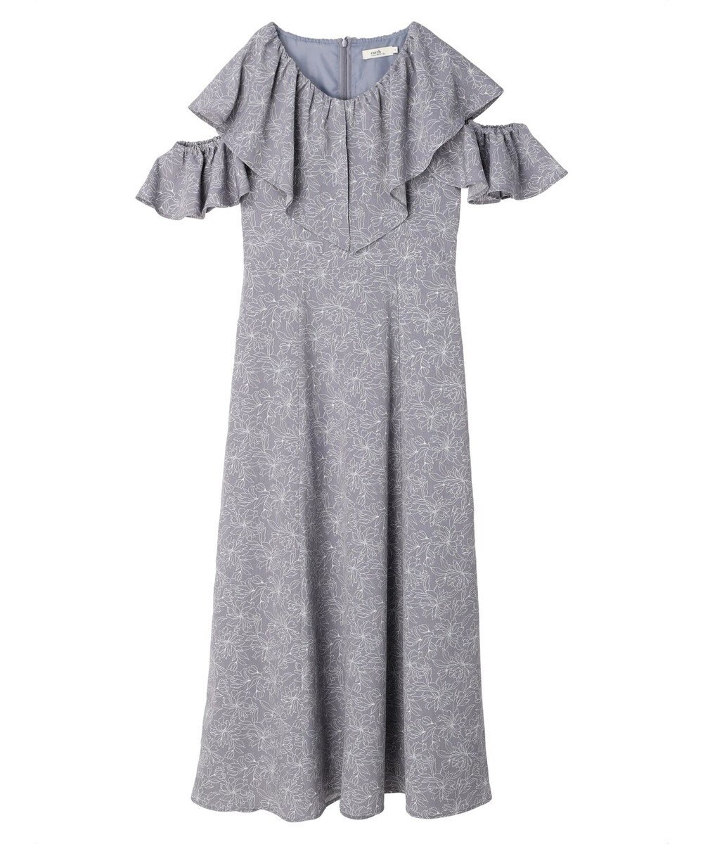 earth music&ecology ２ＷＡＹ　フリルスリーブワンピース 