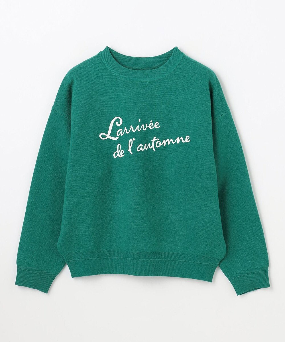 ANY 刺繍ロゴニット 