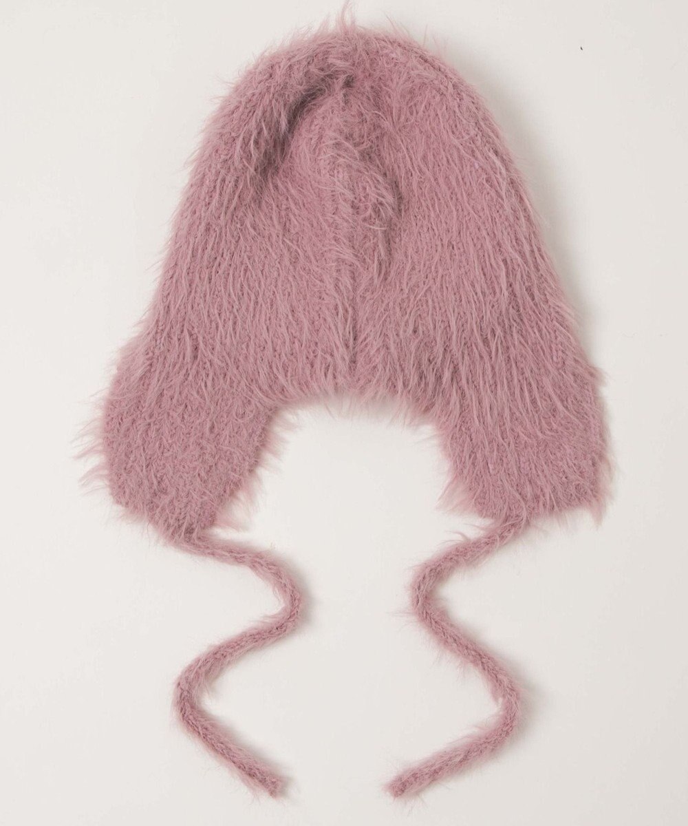 WEGO シャギーイヤーフラップニットキャップ 