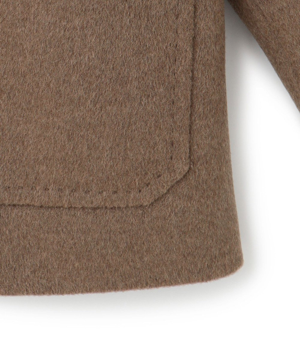 J.PRESS MEN 【WEB限定カラー有】カシミアWフェイス 3パッチ カバーオール 