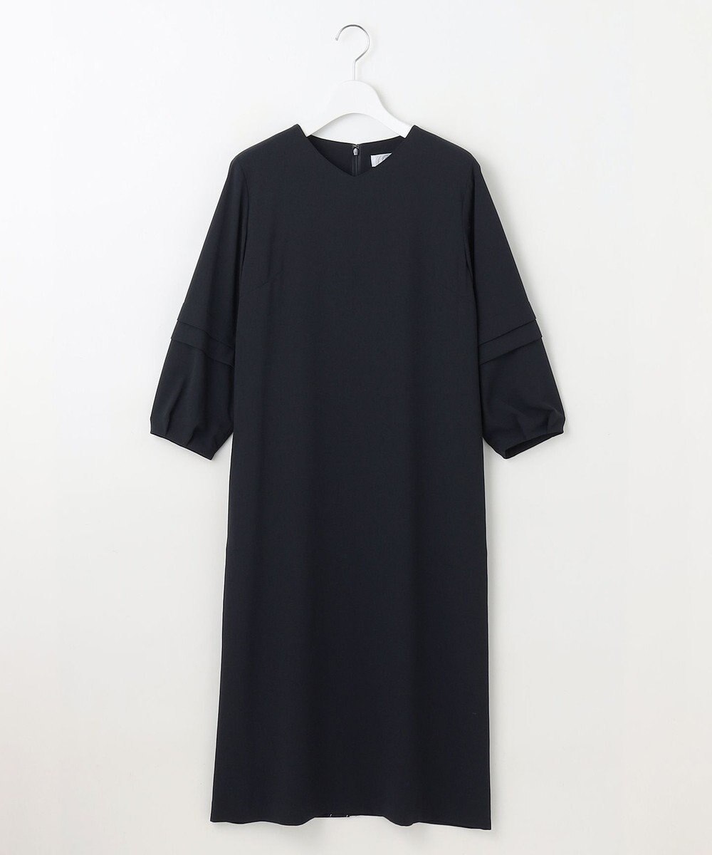 J.PRESS LADIES 【洗える・吸水速乾・接触冷感・セットアップ対応】Light ジョーゼット ワンピース 