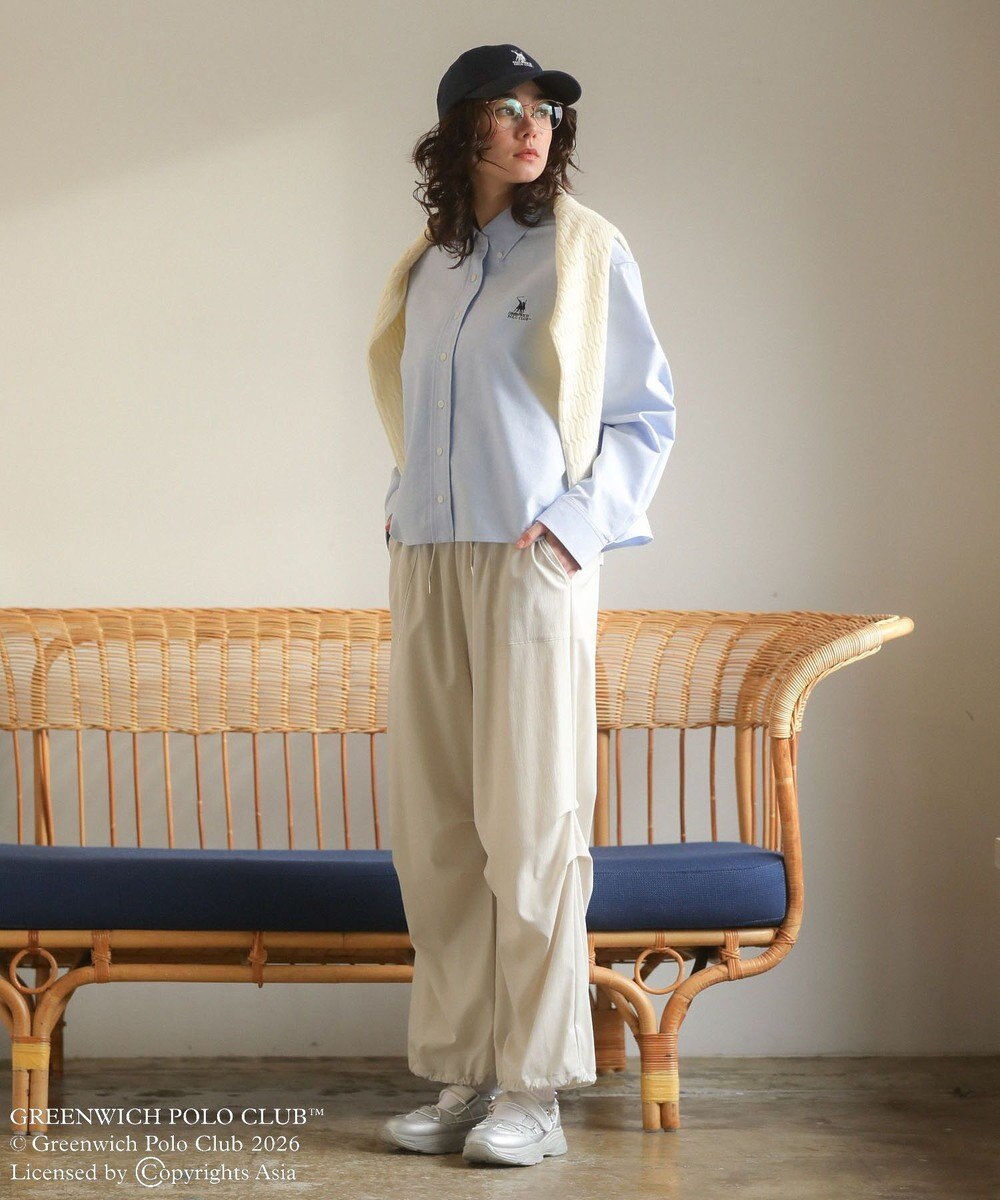 Green Parks GREENWICH POLO CLUB(TM)クロップドシャツ 