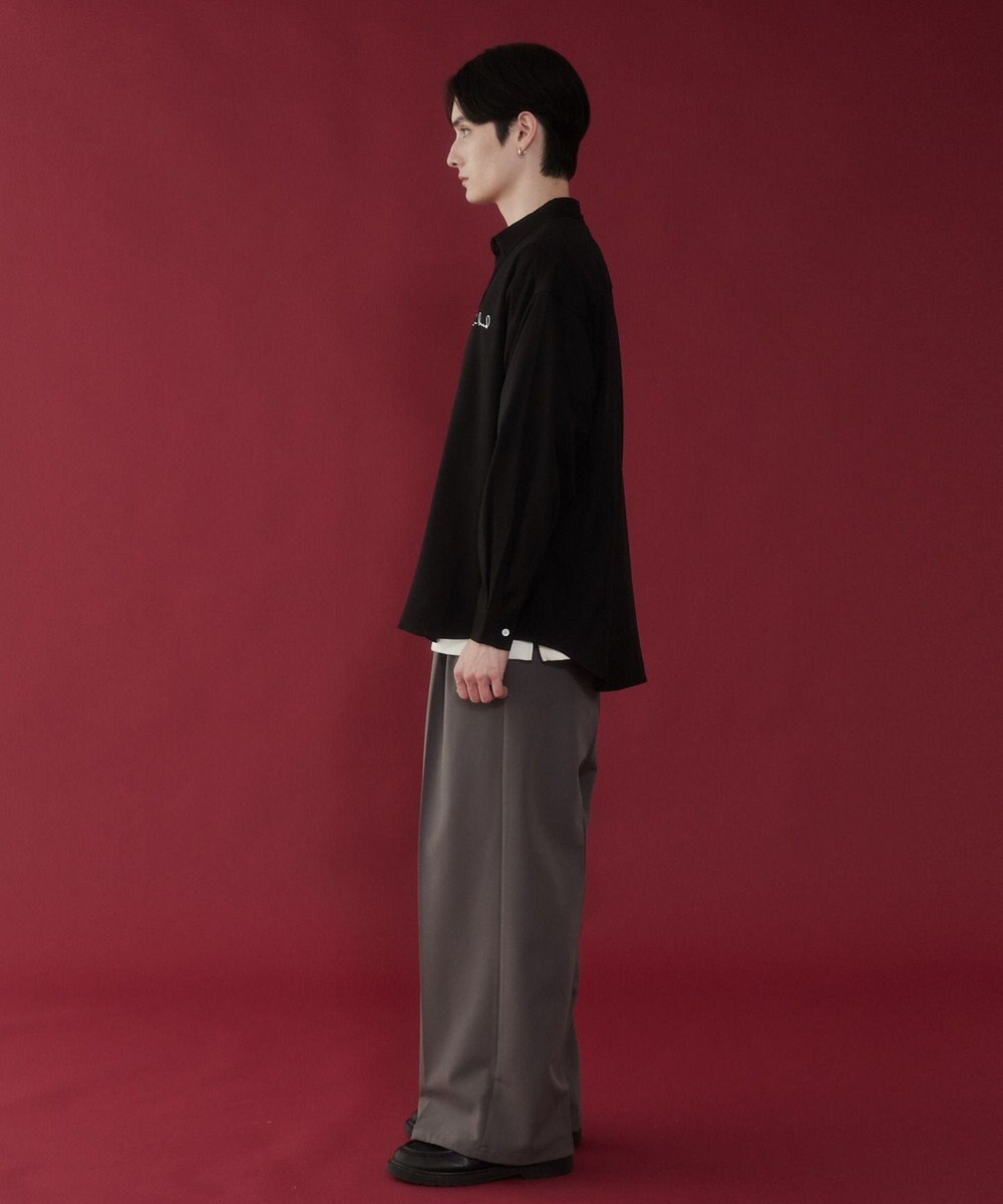 WEGO アムンゼンワンポイントBIGシャツ（LS） 