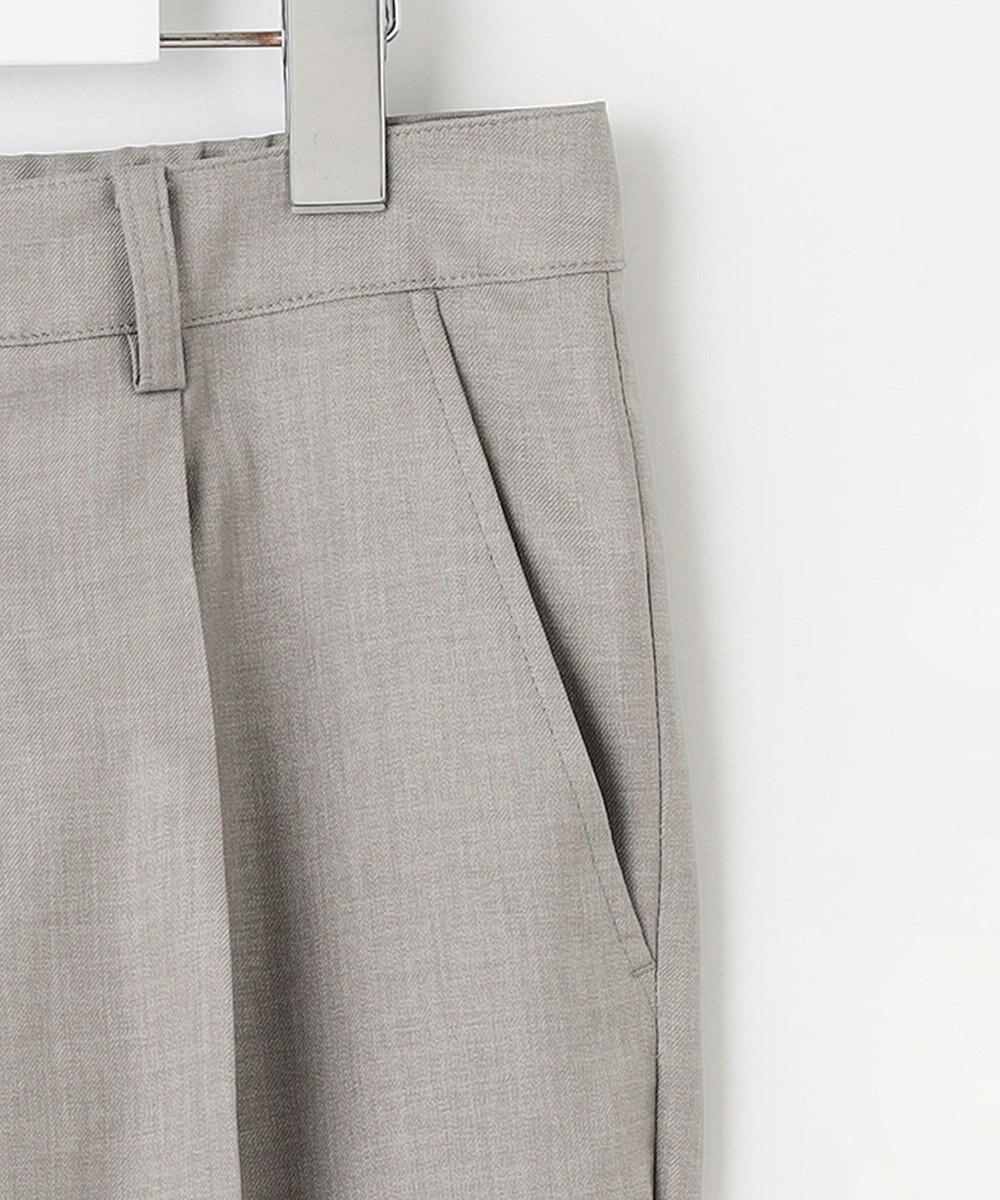 J.PRESS LADIES 【セットアップ対応・洗える・UVケア・速乾】 OXIJEWELストレッチ テーパード パンツ 