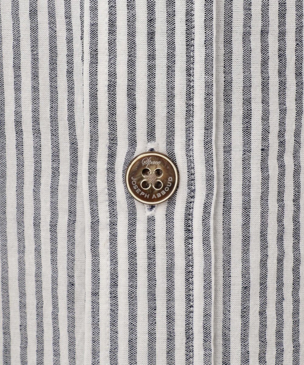 JOSEPH ABBOUD MOUNTAIN 【SPACE／UNISEX】オーガニックコットンリネンドライサッカー シャツ 