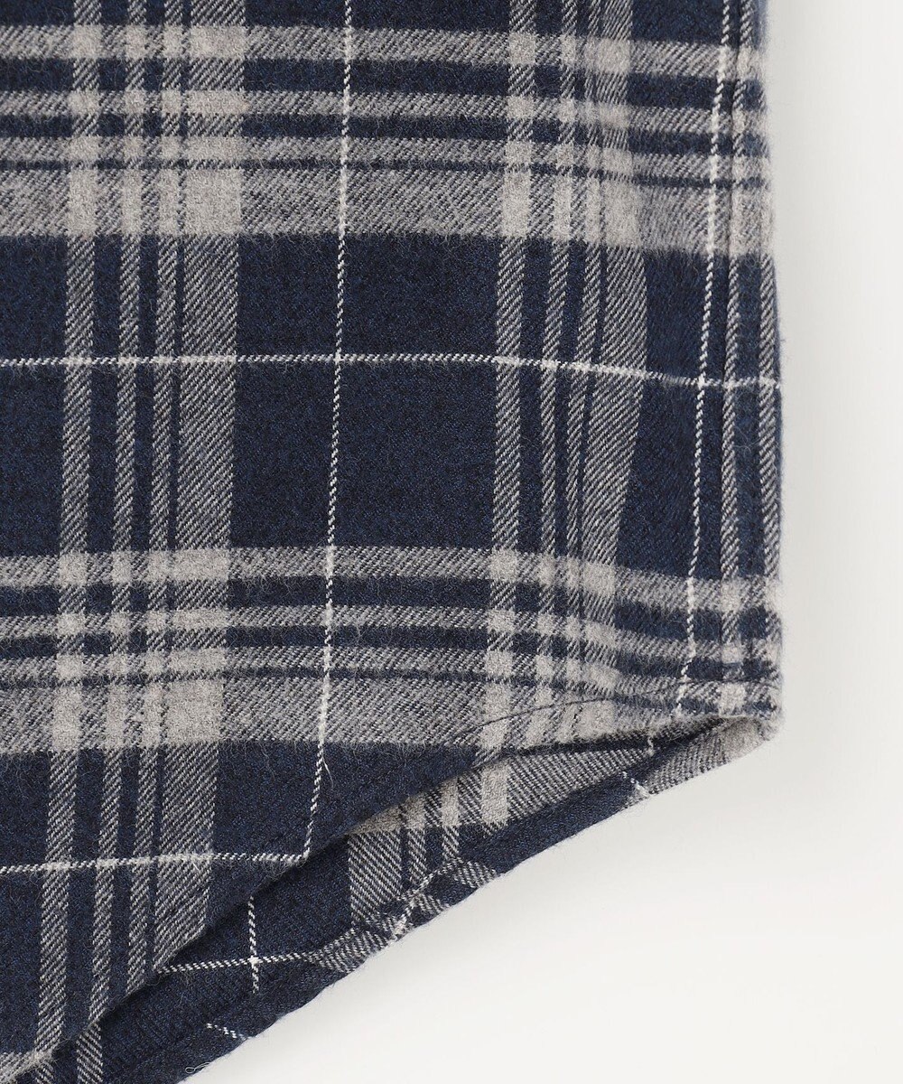 JOSEPH ABBOUD 【オーガニックコットン】ビッグチェック フランネルシャツ 