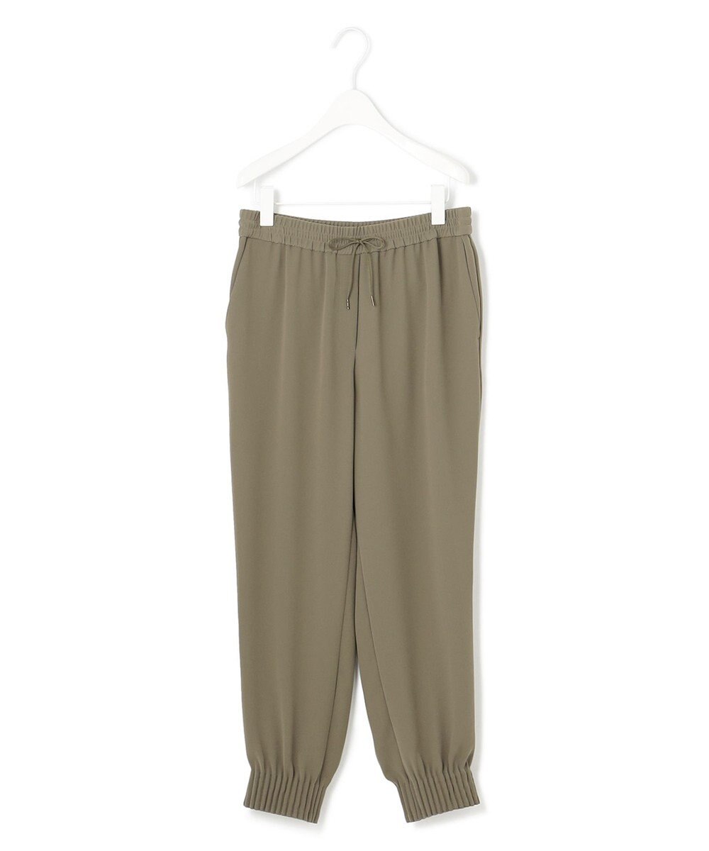 ICB 【WEB限定カラーあり・洗える】ライトダブルクロス ジョガーパンツ 