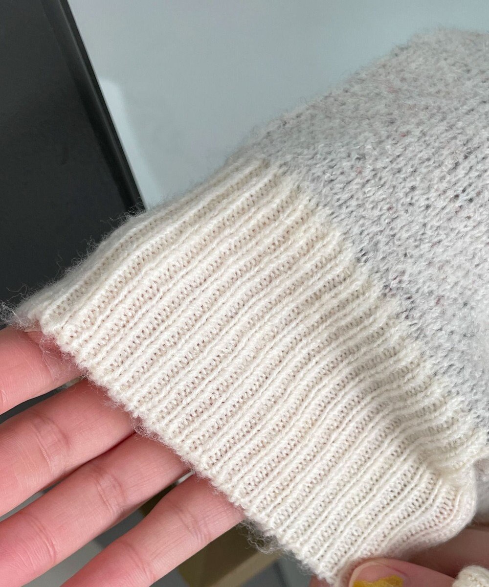 WEGO ファニーグラフィックフラッフィーニットプルオーバー 