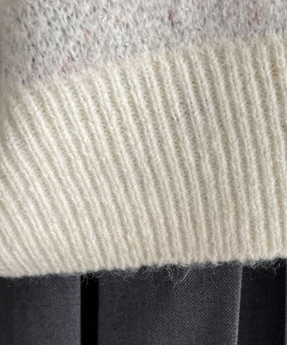 WEGO ファニーグラフィックフラッフィーニットプルオーバー 