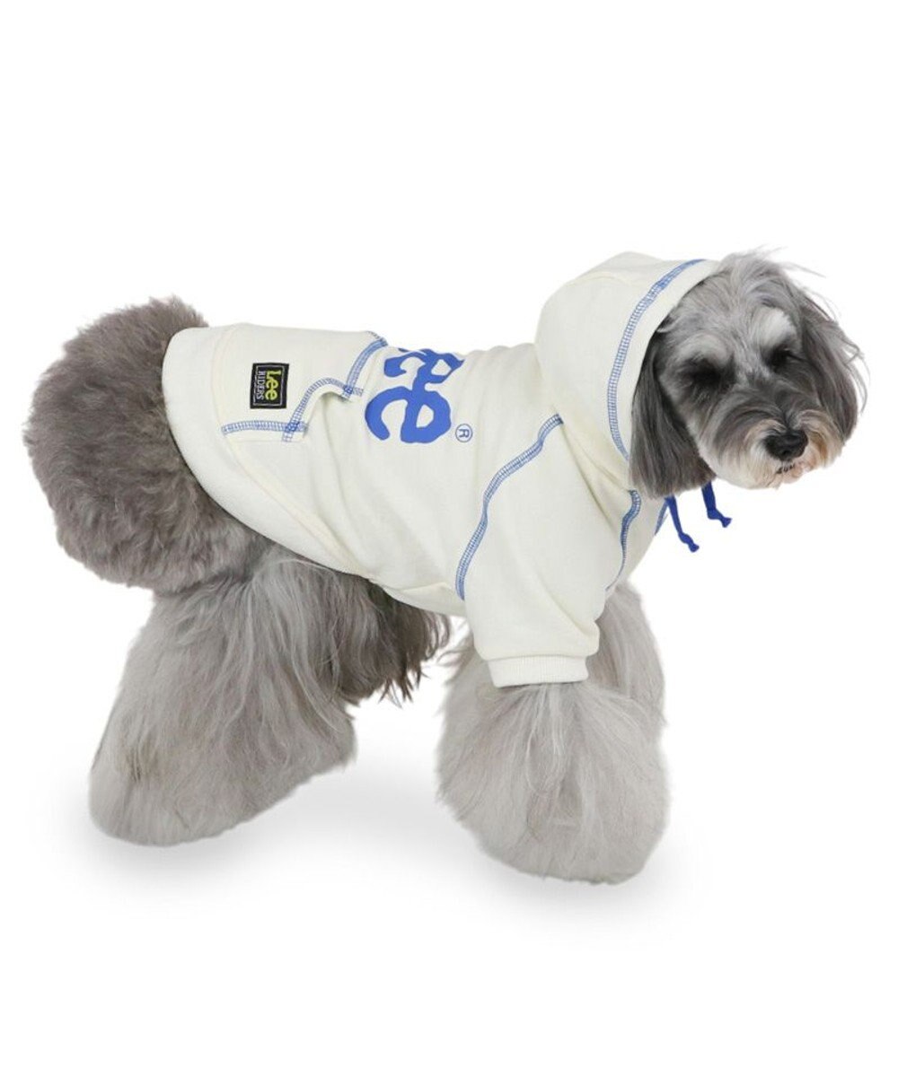 PET PARADISE Lee ステッチパーカー 《ホワイト》 小型犬 