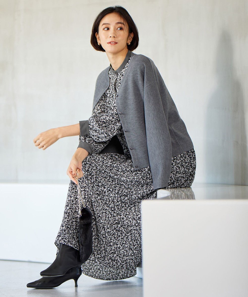 自由区 【WEB&一部店舗限定】スムージーニット カーディガン 