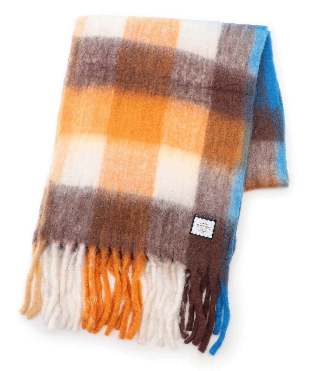 J.PRESS YORK STREET 【WOMEN】PANKAJ マルチカラ－マフラー 