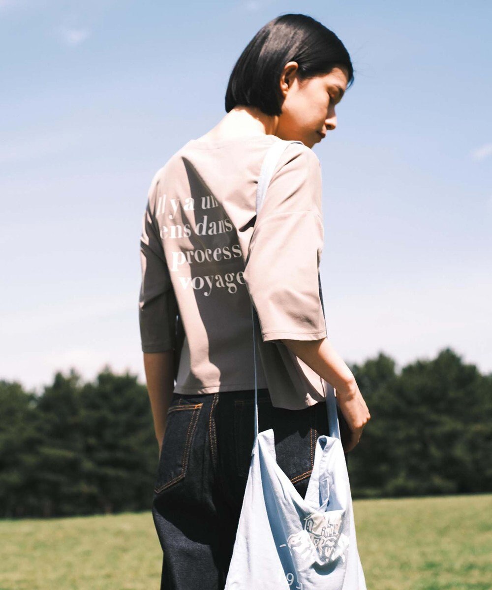 SHARE PARK LADIES 【UVカット・吸水速乾・ストレッチ・軽量 】エンブレムショートTシャツ（S・Mサイズ） 