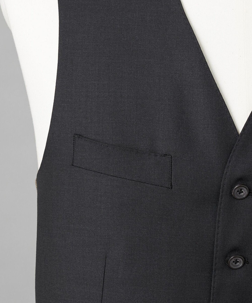 GOTAIRIKU シワになりにくい【御幸毛織/みゆきけおり】Superior160s  3ピーススーツ（グレー） 