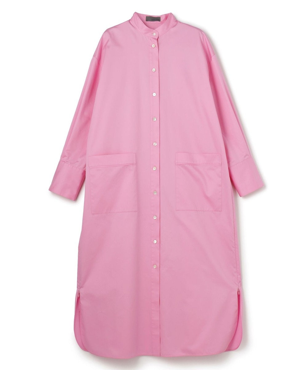 uncrave コットンクロスプレーン シャツワンピース 