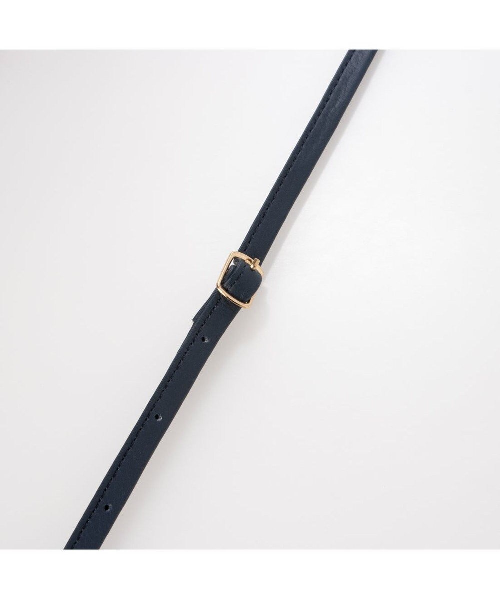 UNBILLION VERYコラボ ペルケ perche / 牛革フラップナイロンショルダーバッグ 