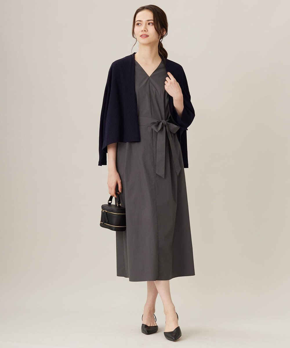 自由区 S 【アンサンブル対応・洗える】ハンディ カーディガン ショート丈 