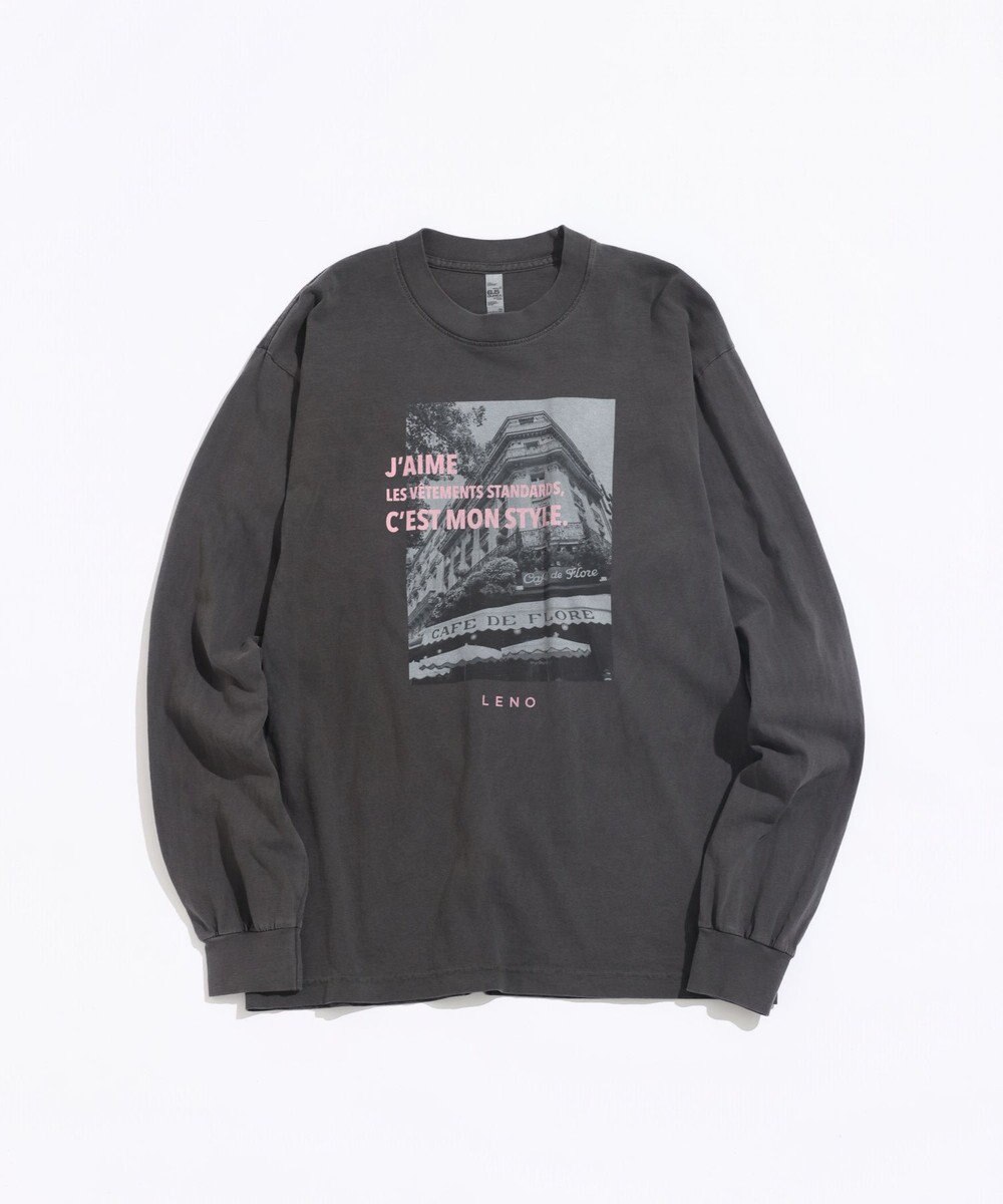 LENO PHOTO LONG SLEEVES T-SHIRT / フォトプリントロングTシャツ 