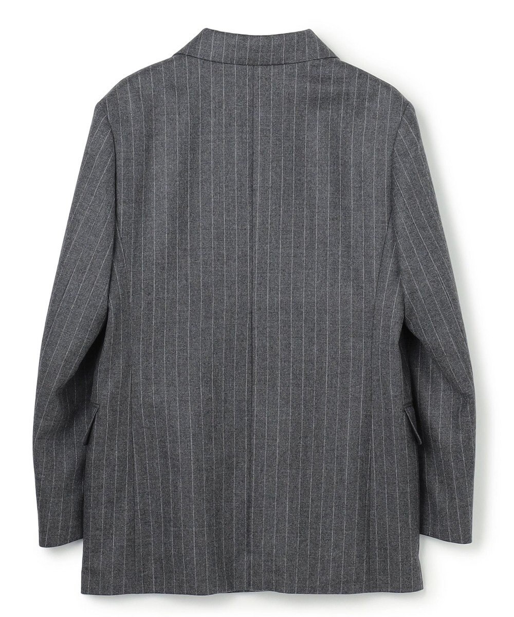 BEIGE， DELAND / ウールピンストライプダブルジャケット 