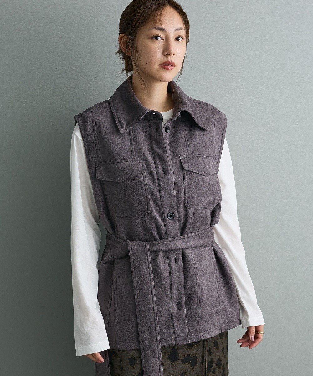 CRAFT STANDARD BOUTIQUE フェイクスエードベスト 